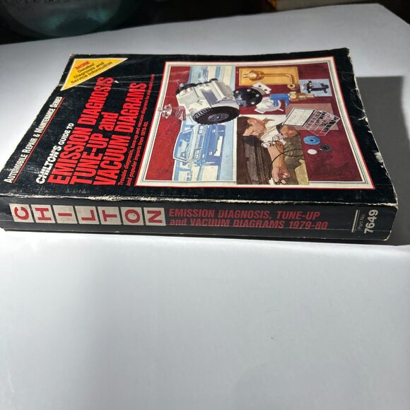 Chiltons Guide to Emission Diagnosis Tune-Up Vacuum Diagrams 1979-1980 Repair - Picture 10 of 11